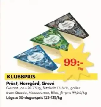 Präst, Herrgård, Grevé