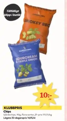 Hemköp Chips erbjuda