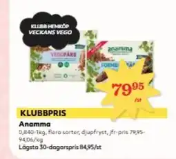 Hemköp Anamma erbjuda