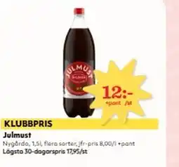 Hemköp Julmust erbjuda