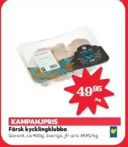 Hemköp Färsk kycklingklubba erbjuda