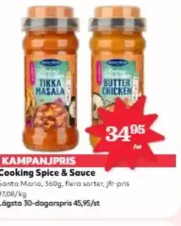 Hemköp Cooking Spice & Sauce erbjuda