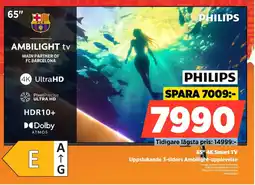 Power PHILIPS 65" 4K Smart TV erbjuda