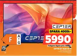 Power CEPTER 55" QLED 4K TV CR55XM6002A erbjuda