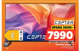 Power CEPTER 65" QLED 4K TV CR65XM6002A erbjuda