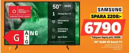 Power SAMSUNG 50" QLED 4K Smart TV TQ50Q7F4BUXXC erbjuda