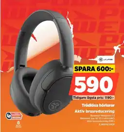 Power Trådlösa hörlurar JLJBUDSLUXGR erbjuda