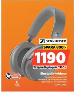 Power SPARA 800:- Bluetooth-hörlurar SENACCENBK erbjuda