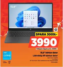 Power HP 15,6" bärbar dator 15FD0408NO erbjuda