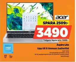 Power ACER Aspire Lite NXD2SED001 erbjuda