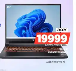 Power ACER Nitro V 16 NHQYYEDOUT erbjuda
