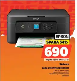 Power EPSON Skrivare EPSXP3200 erbjuda