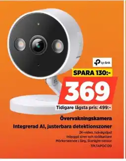 Power Övervakningskamera TPLTAPOC120 erbjuda