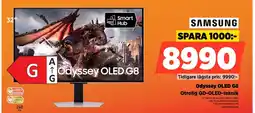 Power SAMSUNG Odyssey OLED G8 LS32DG802SUXE erbjuda