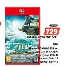 Power Nintendo Spel NS2ZELDATOTK erbjuda