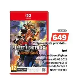 Power Nintendo Spel NS2STREETF6 erbjuda