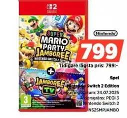 Power Nintendo Spel NS2SMPJAMBO erbjuda