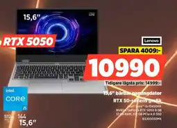 Power Lenovo 15,6" bärbar ganingdator 83JE0030MX erbjuda