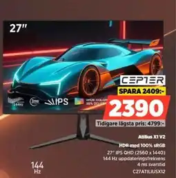 Power CEPTER Atilius X1 V2 C27ATILIUSX12 erbjuda