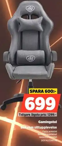 Power Gamingstol DGFALCONFAB erbjuda