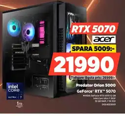 Power ACER Predator Orion 5000 DGE4EEQ001 erbjuda
