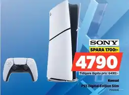 Power SONY Konsol PS5 Digital Edition Slim PS5DIGIE erbjuda