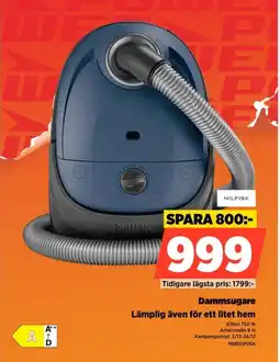 Power NILFISK Dammsugare MBB10POSA erbjuda