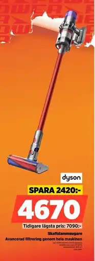 Power Dyson Skaftdammsugare VIIFLUFFY erbjuda