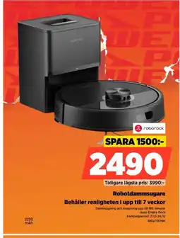 Power Roborock Robotdammsugare RRQ7TFPBK erbjuda