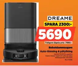 Power DREAME Robotdammsugare RLL77SEBK erbjuda