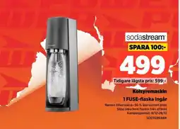 Power Sodastream Kolsyremaskin SODTERRABK erbjuda