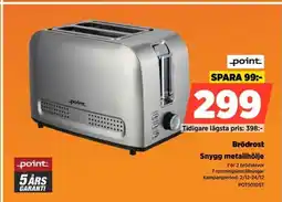 Power Point Brödrost POT5010ST erbjuda