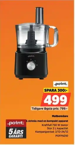 Power Point Matberedare POFP5010 erbjuda