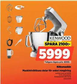 Power KENWOOD Köksmaskin KVL85124SI erbjuda