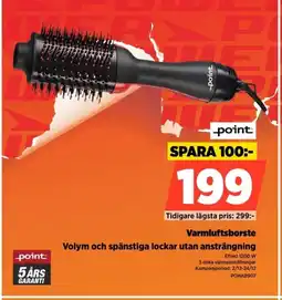 Power Point Varmluftsborste POHAB907 erbjuda