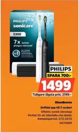 Power PHILIPS Eltandborste HX710901 erbjuda
