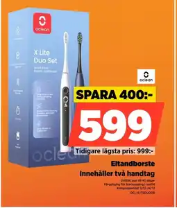 Power Eltandborste OCLXLITEDUOGB erbjuda
