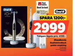 Power Oral-B Eltandborste ORALBIO10EGD erbjuda
