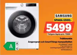 Power SAMSUNG Tvättmaskin WW11DG6B25LEU erbjuda