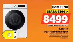 Power SAMSUNG Tvätt/tork WD11DB7B85GWU erbjuda