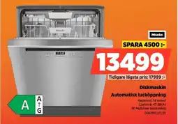 Power Miele Diskmaskin G5831SCUCLST erbjuda