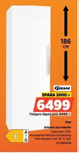 Power GRAM Frys SF418644N erbjuda