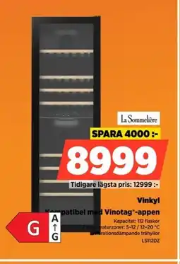 Power La Sommelière Vinkyl LS112DZ erbjuda