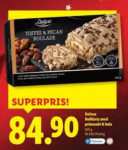 Lidl TOFFEE & PECAN ROULADE erbjuda