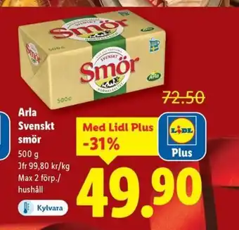 Arla Svenskt smör