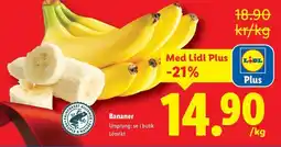 Lidl Bananer erbjuda