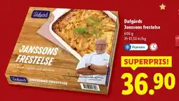 Lidl Dafgårds Janssons frestelse erbjuda
