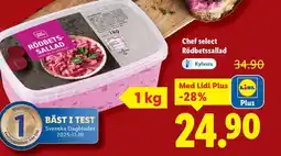 Lidl Chef select Rödbetssallad erbjuda