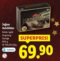Lidl Jojjen Grisfötter erbjuda