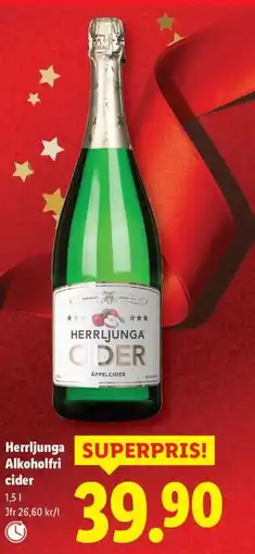 Lidl Herrljunga Alkoholfri cider erbjuda